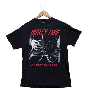 VTG 2001 Motley Crue Too Fast For Love TeeGlam Rock T Shirt Winterland Rare M